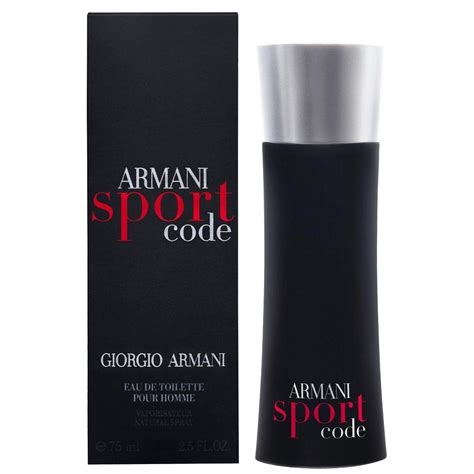 profumo armani code sport uomo